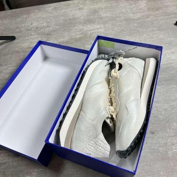 NWT P448 Cancun Designer Sneakers women’s size 12.5 or EU43 beige - Picture 7 of 7